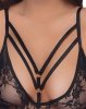 Piękna bielizna erotyczna body paski Cottelli XL
